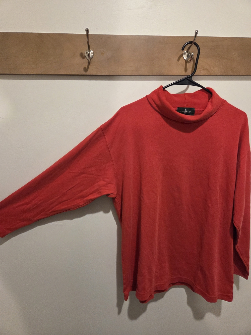 Hunt Club Red Turtleneck Pullover - Picture 4 of 7